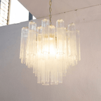 Brevenhill Glass Chandelier-Moonnatur