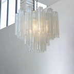 Brevenhill Glass Chandelier-Moonnatur