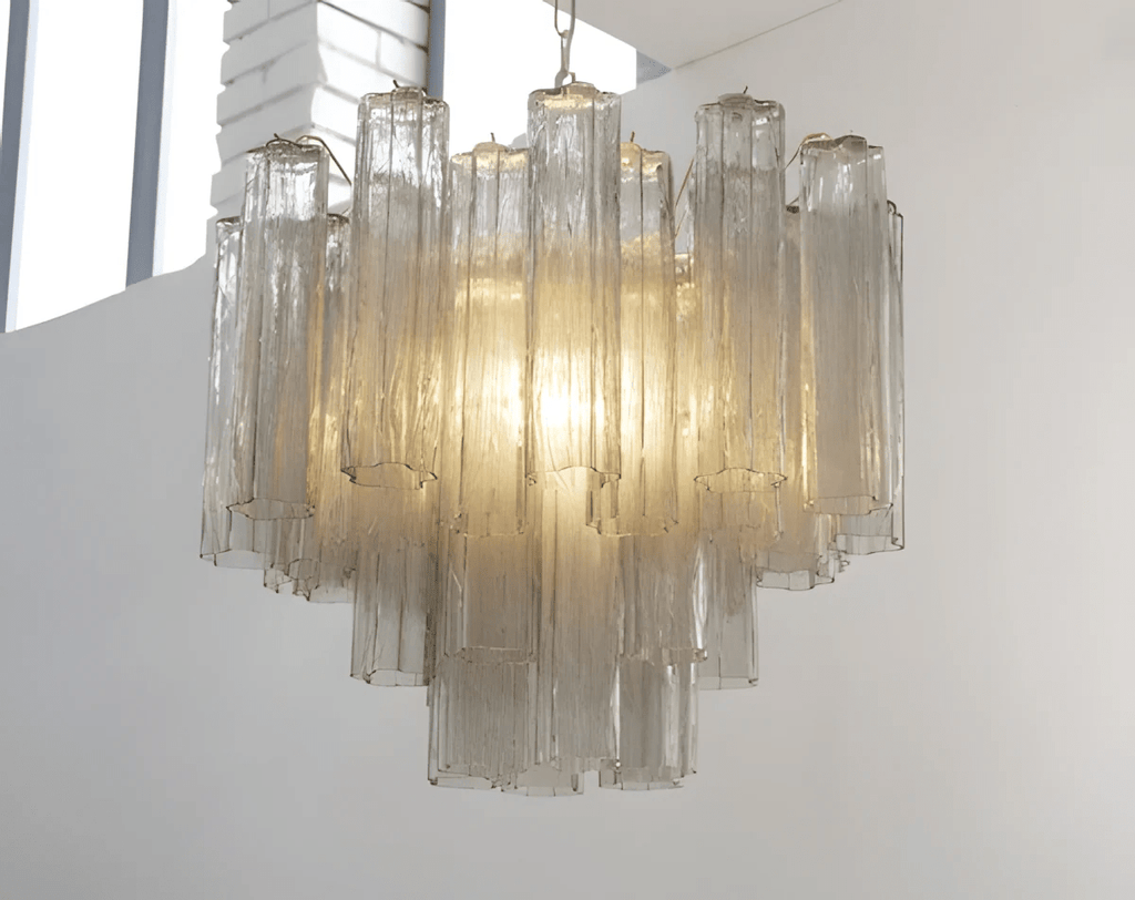 Brevenhill Glass Chandelier-Moonnatur