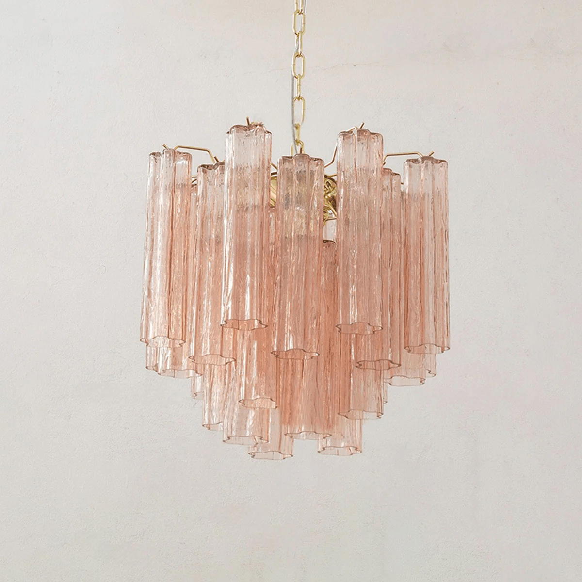 Brevenhill Glass Chandelier-Moonnatur