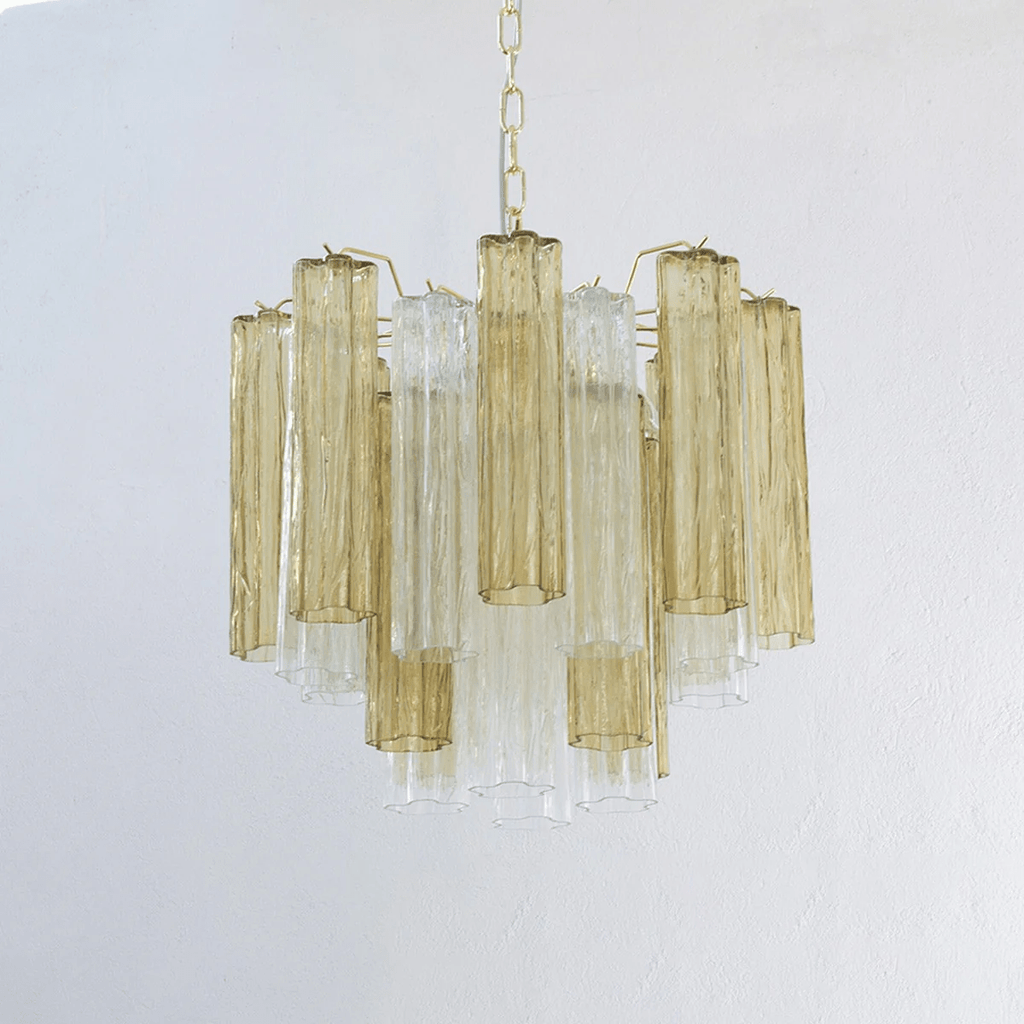 Brevenhill Glass Chandelier-Moonnatur