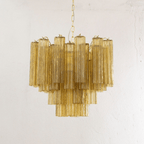 Brevenhill Glass Chandelier-Moonnatur