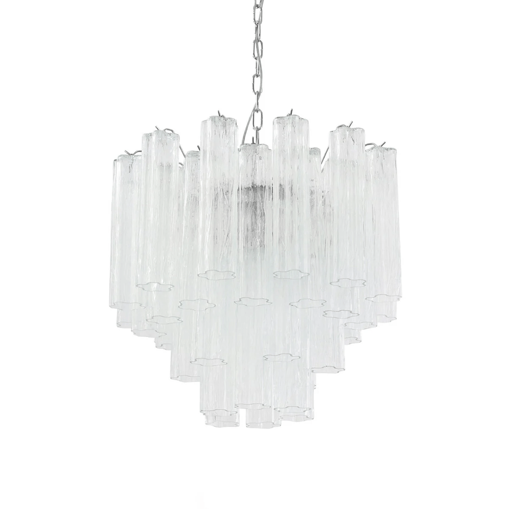 Brevenhill Glass Chandelier-Moonnatur