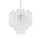 Brevenhill Glass Chandelier-Moonnatur