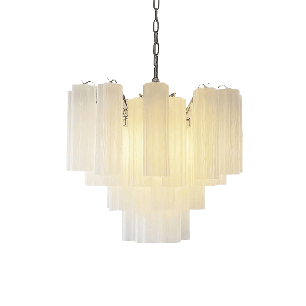 Brevenhill Glass Chandelier-Moonnatur