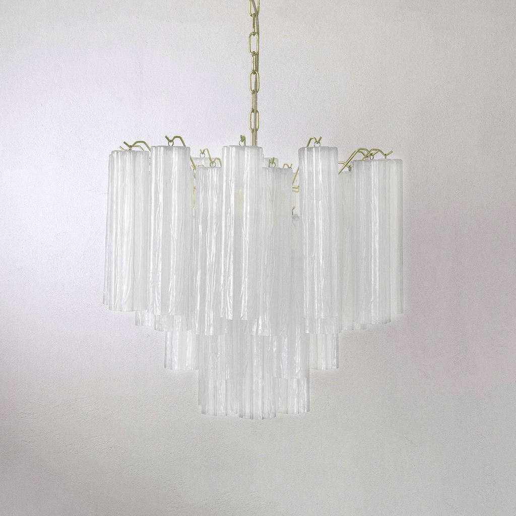 Brevenhill Glass Chandelier-Moonnatur
