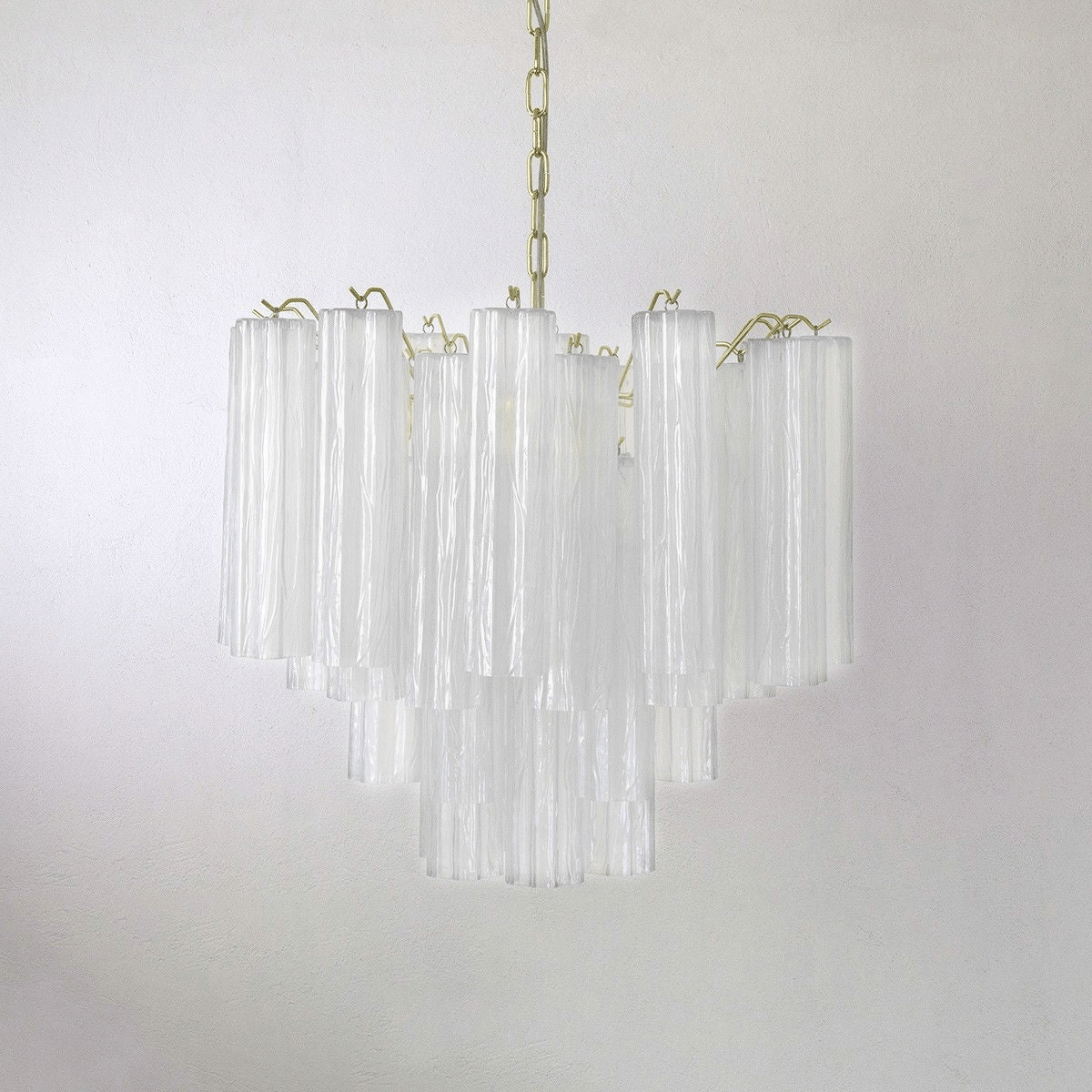 Brevenhill Glass Chandelier-Moonnatur