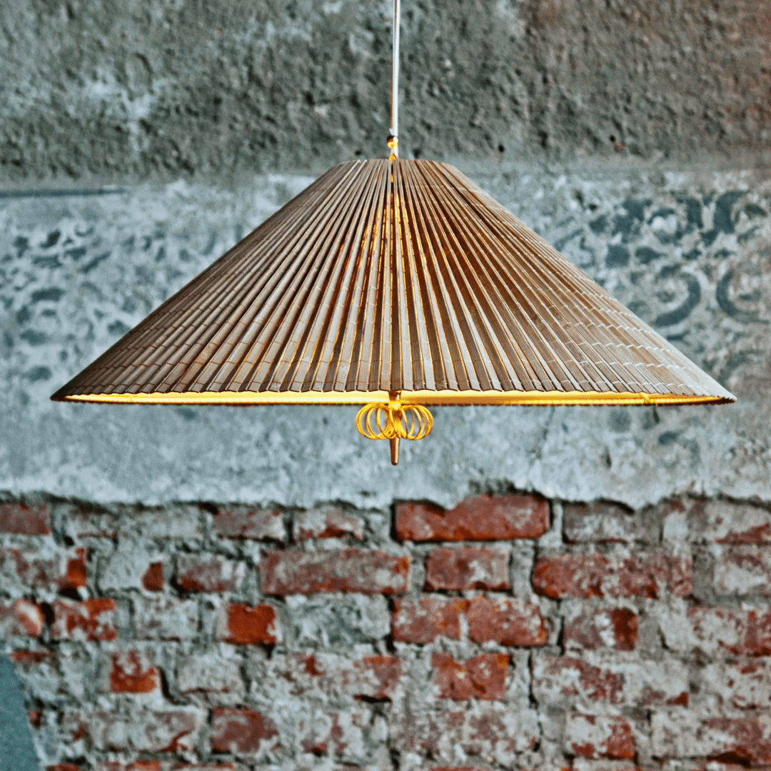 Zorrenheath Bamboo Pendant Light-Moonnatur