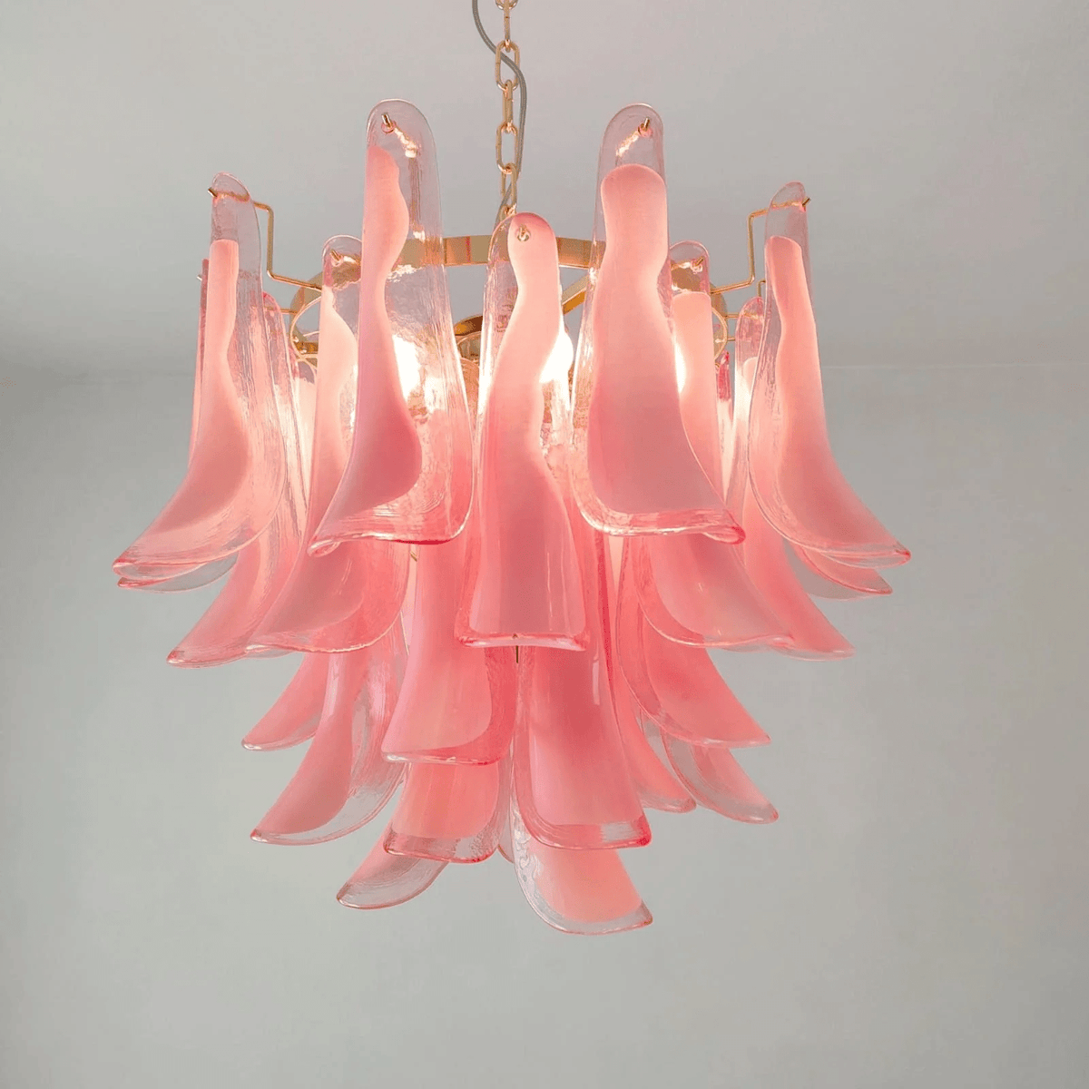 Brenelley Glass Chandelier-Moonnatur
