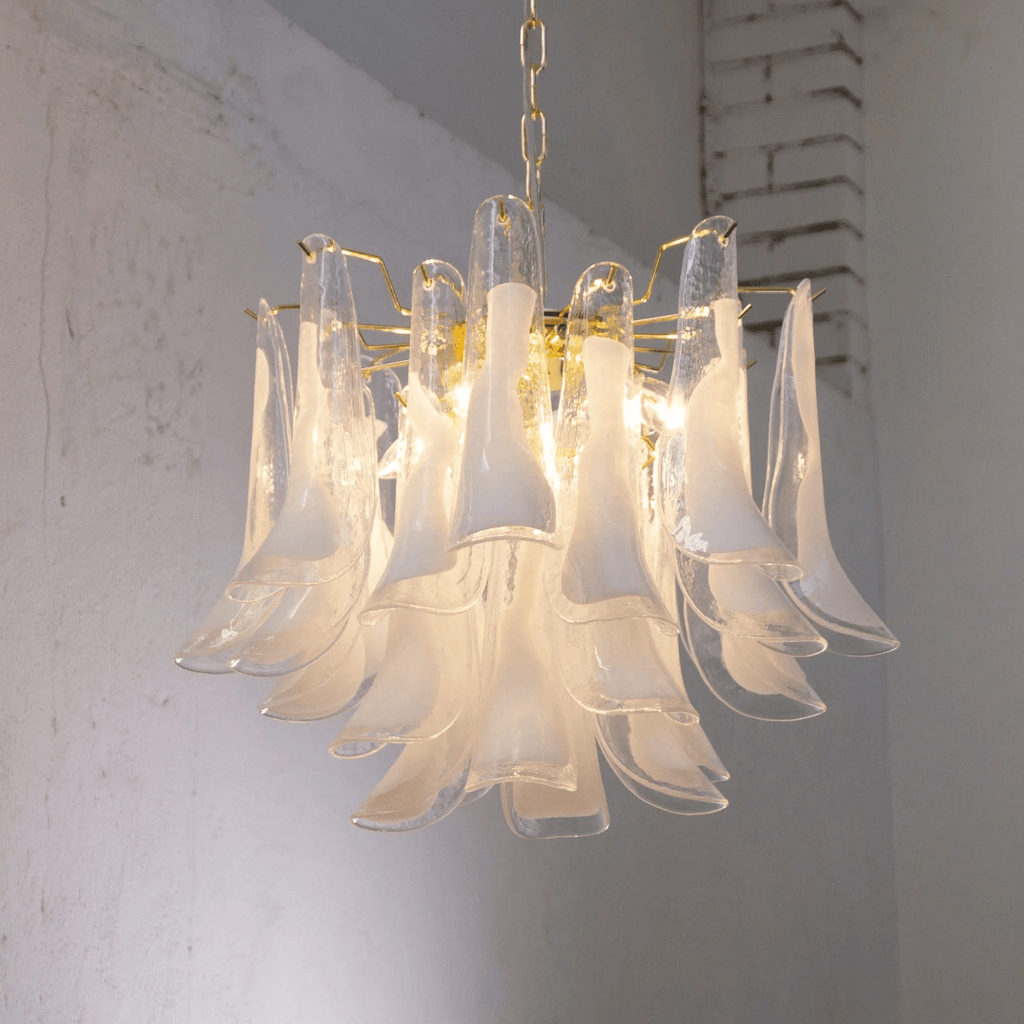 Brenelley Glass Chandelier-Moonnatur