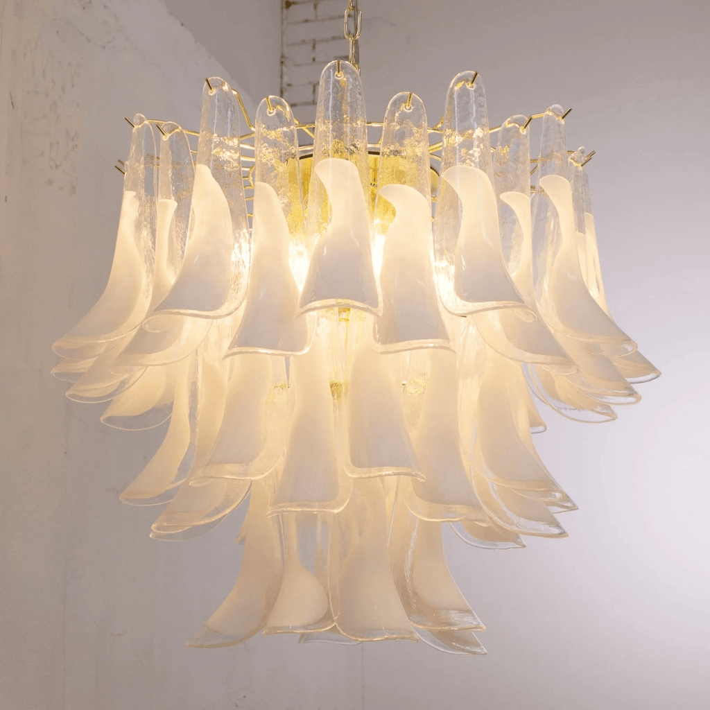 Brenelley Glass Chandelier-Moonnatur