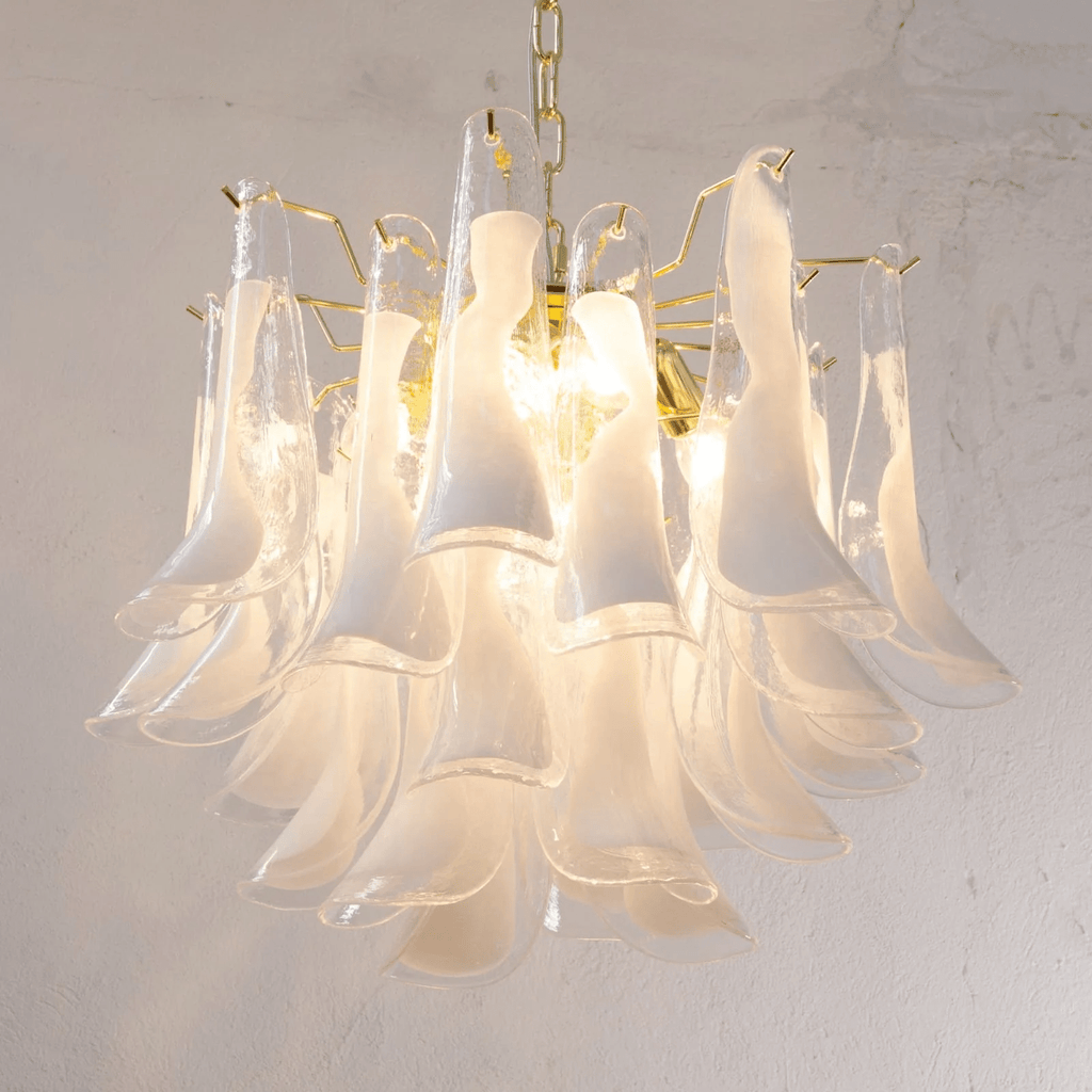 Brenelley Glass Chandelier-Moonnatur