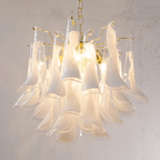 Brenelley Glass Chandelier-Moonnatur