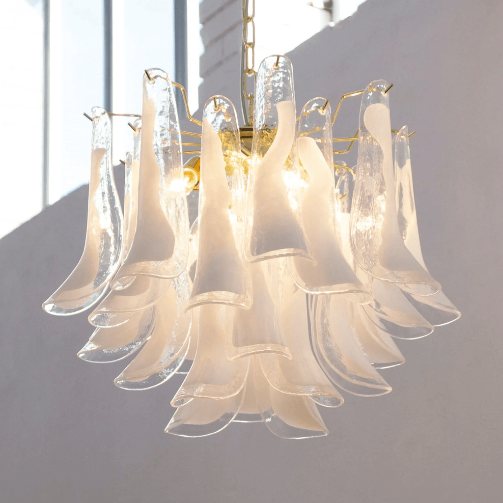 Brenelley Glass Chandelier-Moonnatur