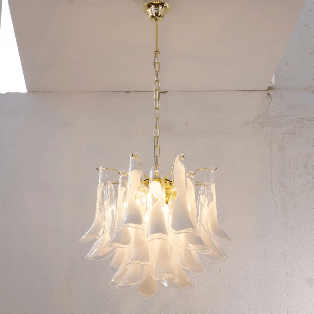 Brenelley Glass Chandelier-Moonnatur