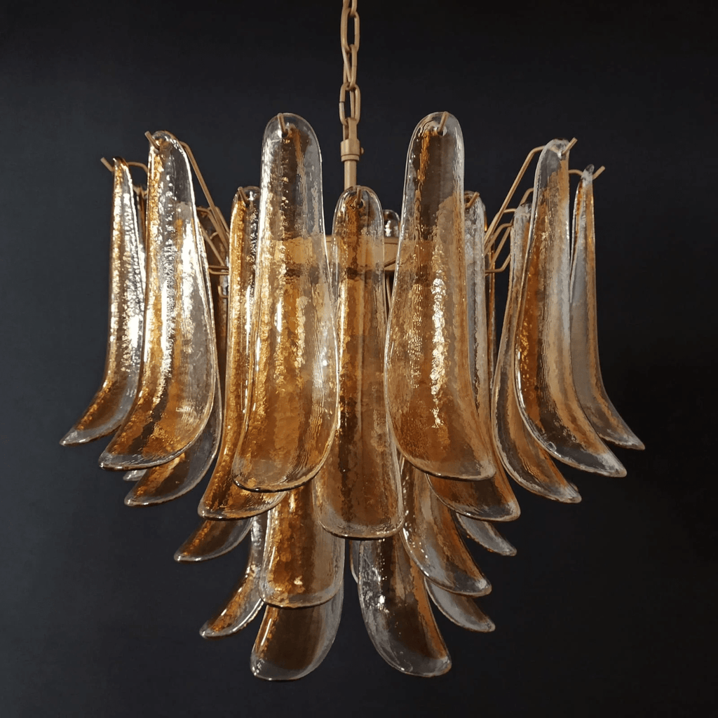 Brenelley Glass Chandelier-Moonnatur