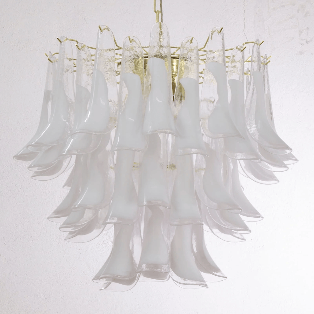 Brenelley Glass Chandelier-Moonnatur