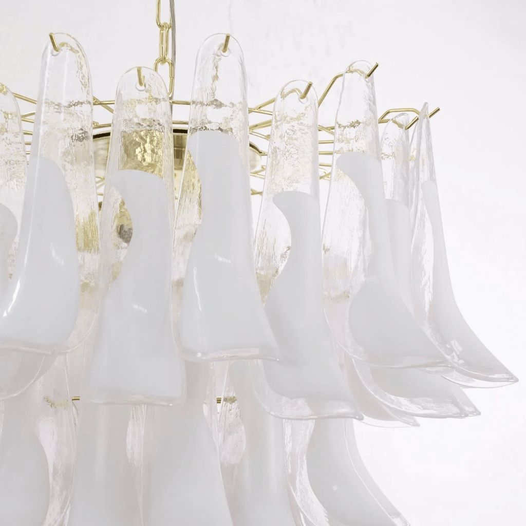 Brenelley Glass Chandelier-Moonnatur