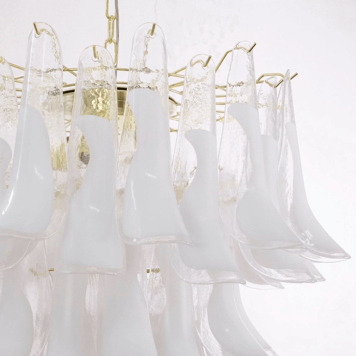 Brenelley Glass Chandelier-Moonnatur