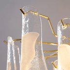 Brenelley Glass Chandelier-Moonnatur
