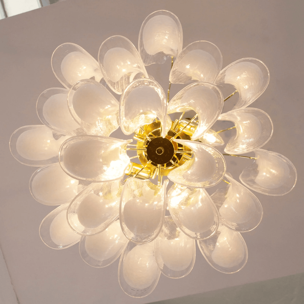 Brenelley Glass Chandelier-Moonnatur