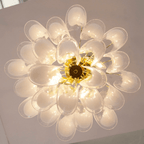 Brenelley Glass Chandelier-Moonnatur