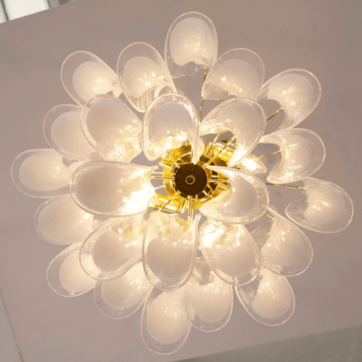 Brenelley Glass Chandelier-Moonnatur
