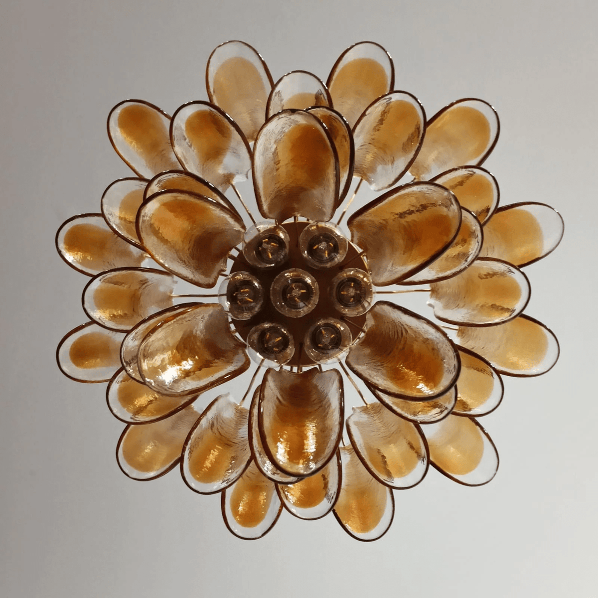 Brenelley Glass Chandelier-Moonnatur