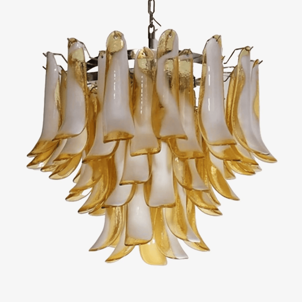 Brenelley Glass Chandelier-Moonnatur