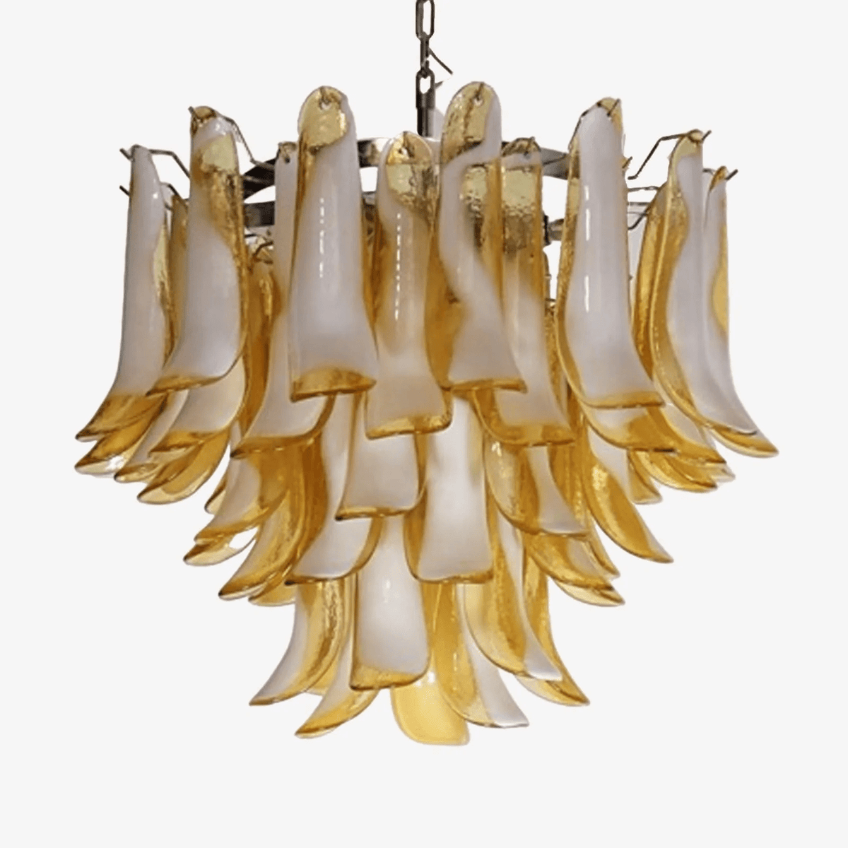 Brenelley Glass Chandelier-Moonnatur