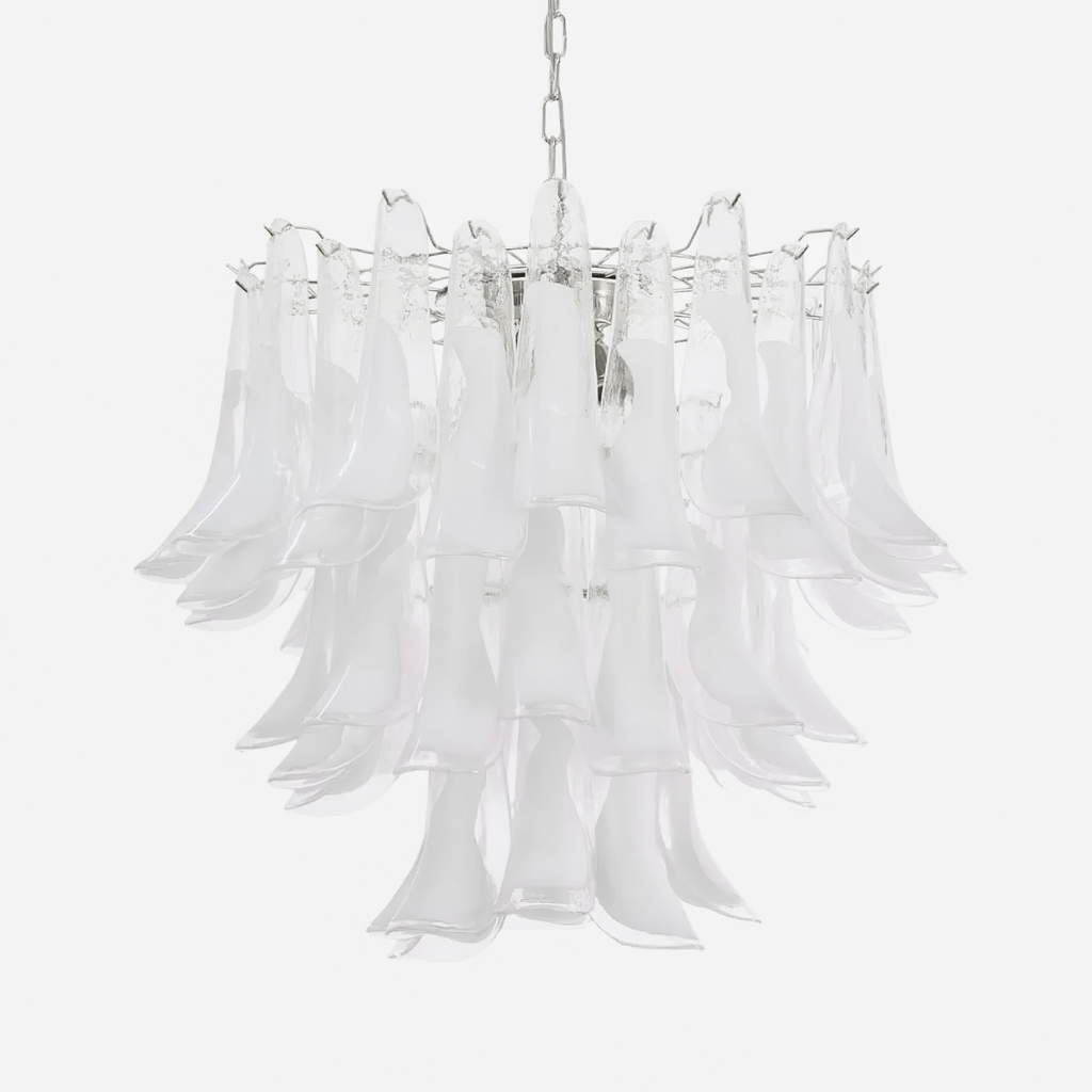 Brenelley Glass Chandelier-Moonnatur