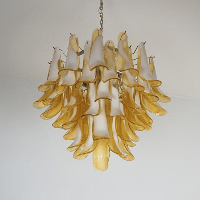 Brenelley Glass Chandelier-Moonnatur