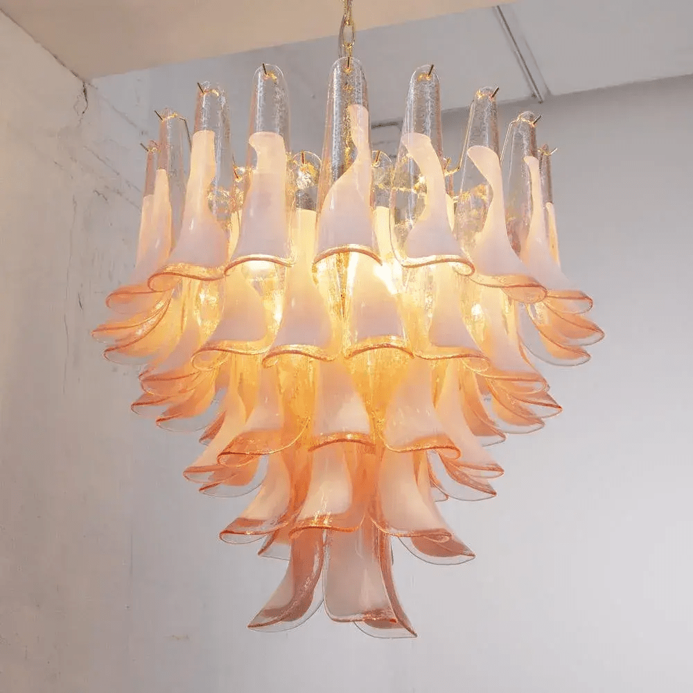 Brenelley Glass Chandelier-Moonnatur