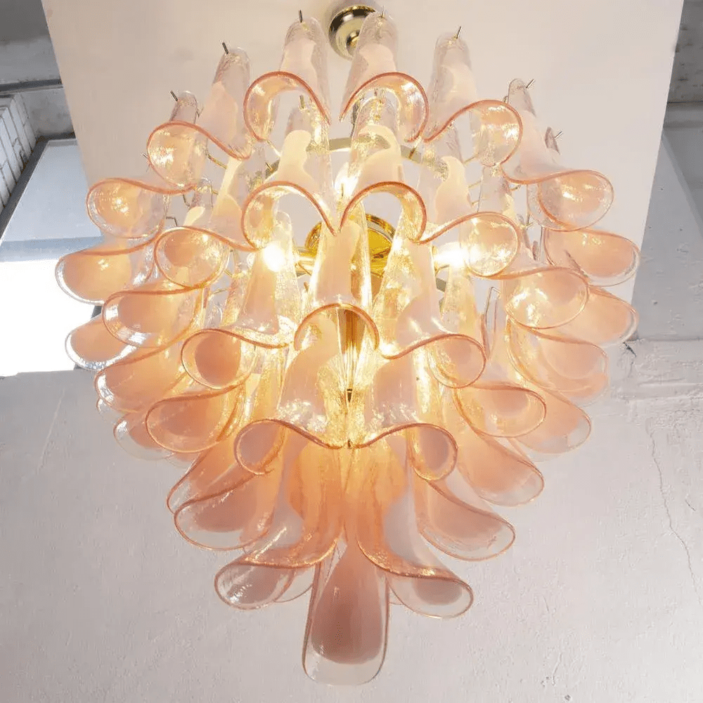Brenelley Glass Chandelier-Moonnatur