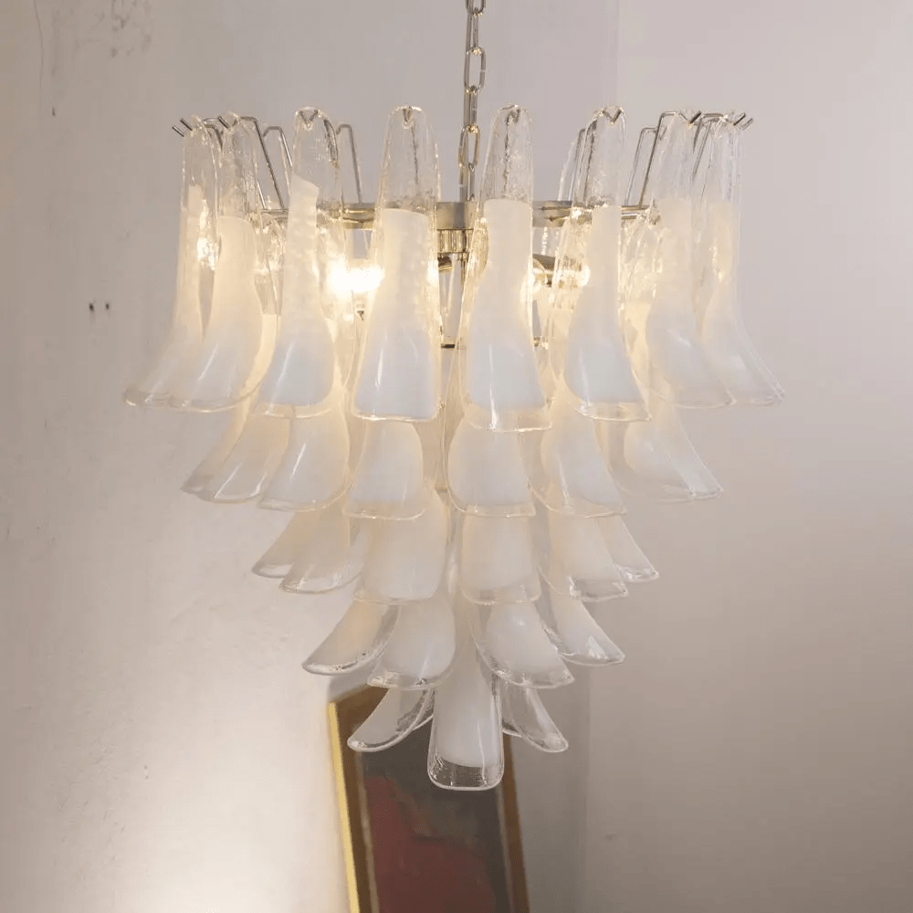Brenelley Glass Chandelier-Moonnatur