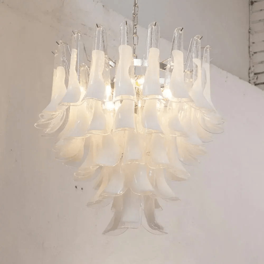Brenelley Glass Chandelier-Moonnatur