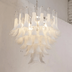 Brenelley Glass Chandelier-Moonnatur