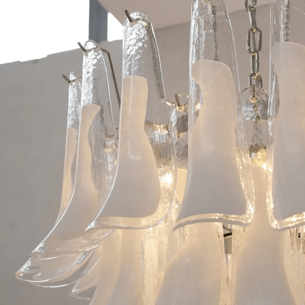 Brenelley Glass Chandelier-Moonnatur