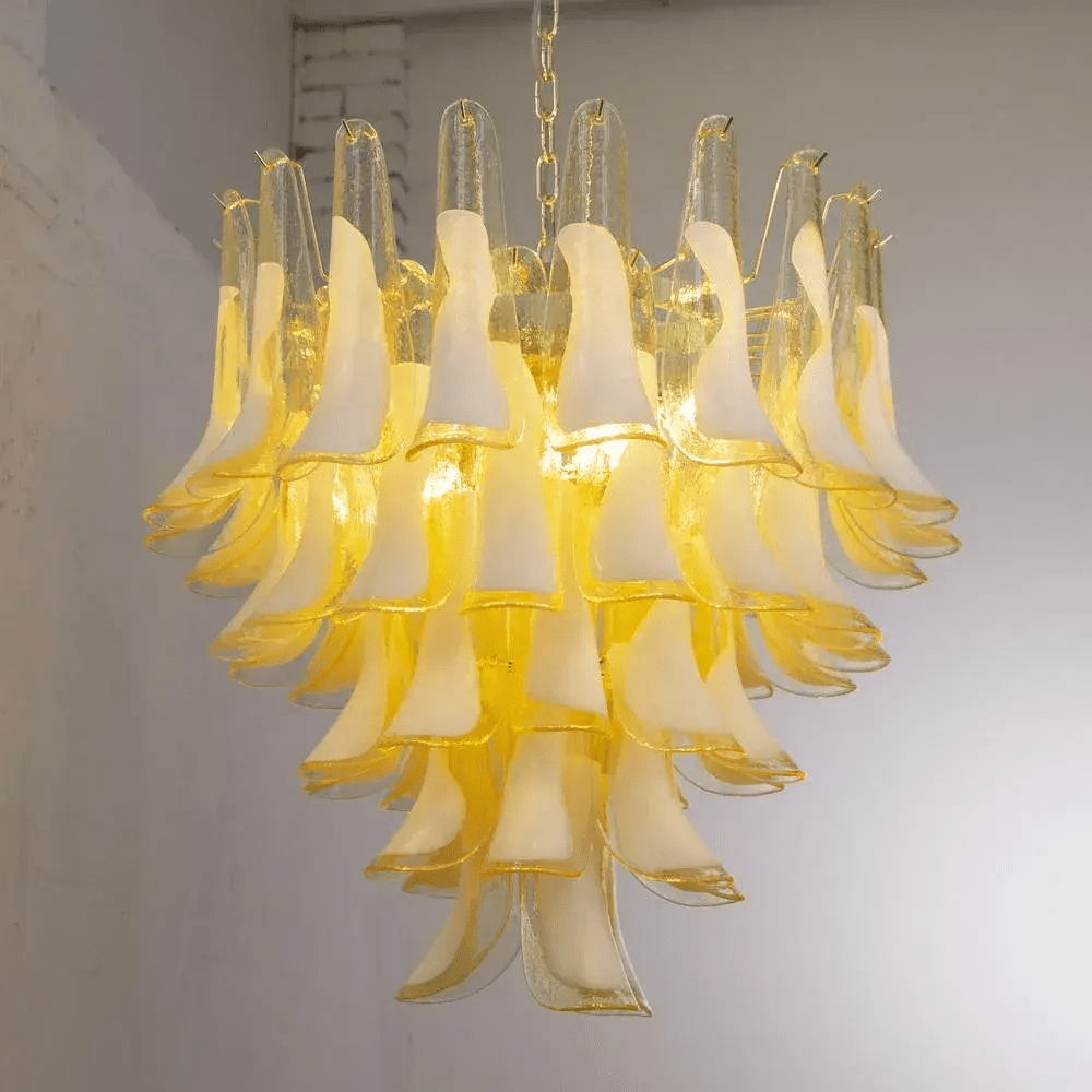 Brenelley Glass Chandelier-Moonnatur
