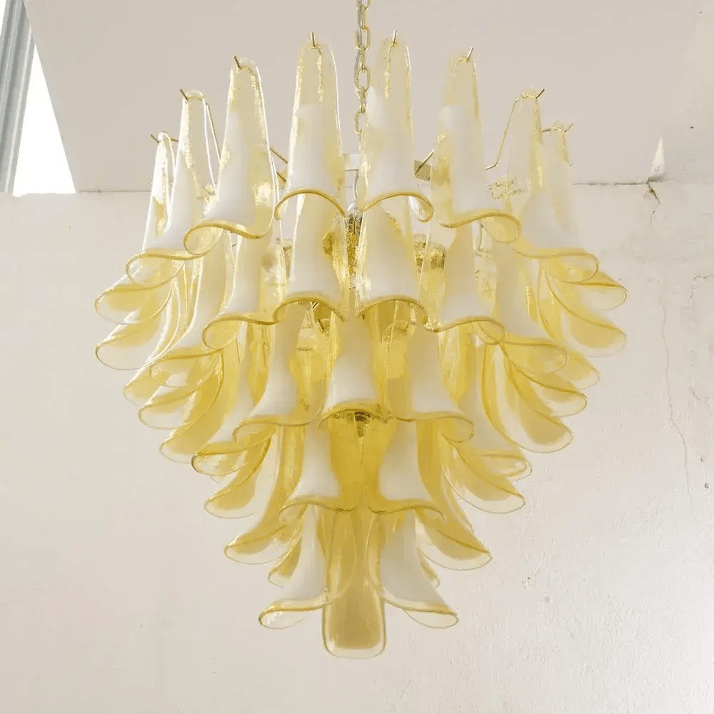 Brenelley Glass Chandelier-Moonnatur