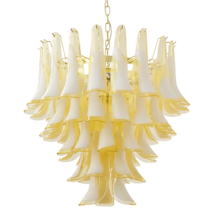 Brenelley Glass Chandelier-Moonnatur