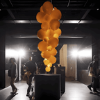 Laelera Glass Chandelier-Moonnatur