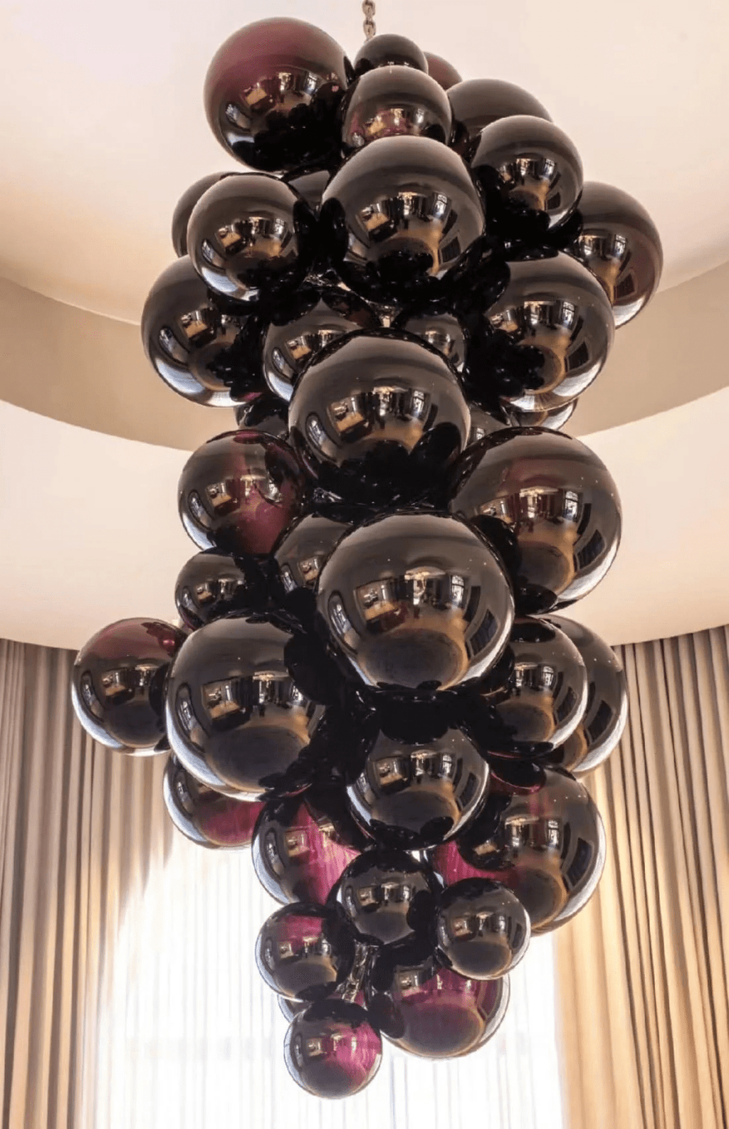 Laelera Glass Chandelier-Moonnatur