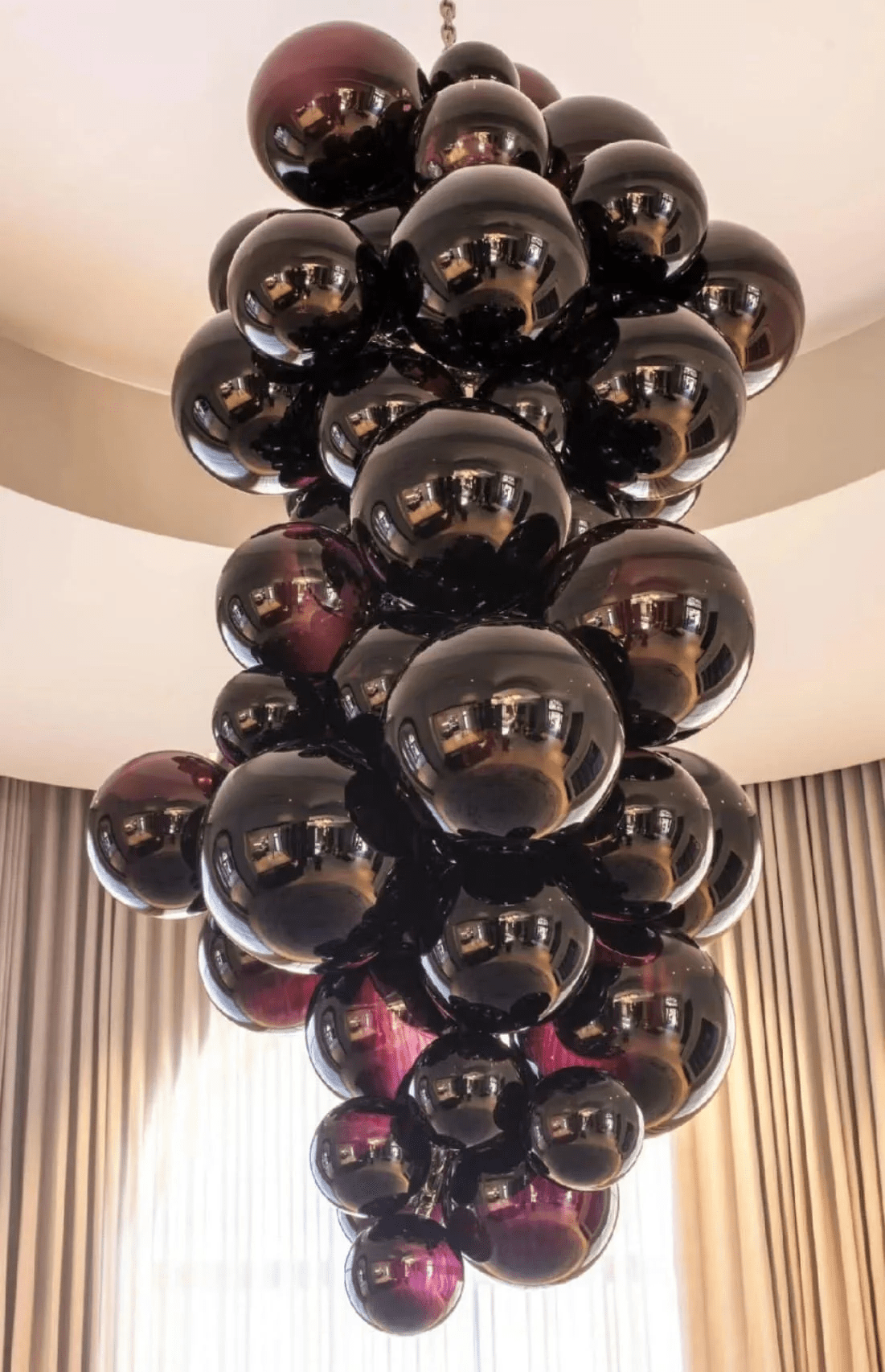 Laelera Glass Chandelier-Moonnatur