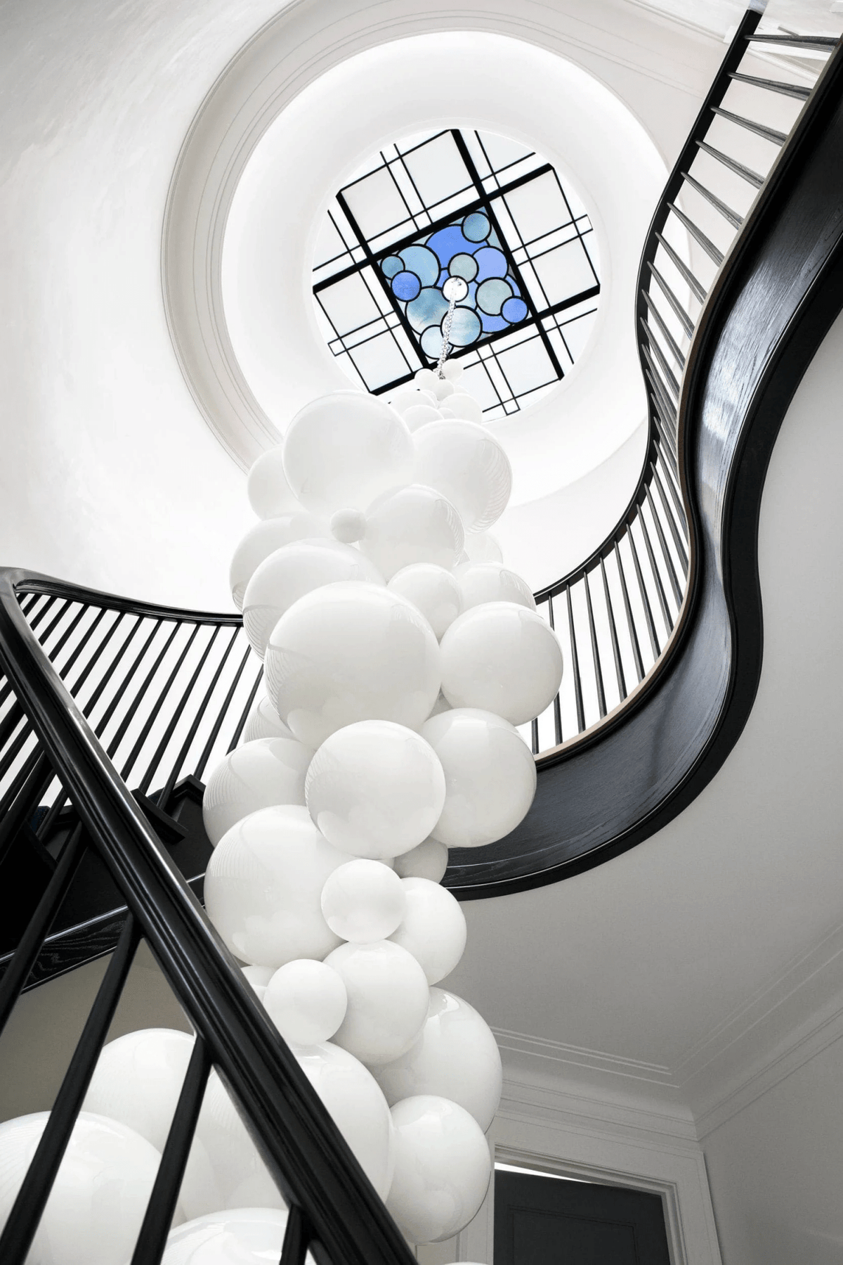 Laelera Glass Chandelier-Moonnatur