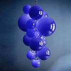Laelera Glass Chandelier-Moonnatur