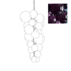 Laelera Glass Chandelier-Moonnatur