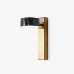 Abermere Marble Wall Light-Moonnatur