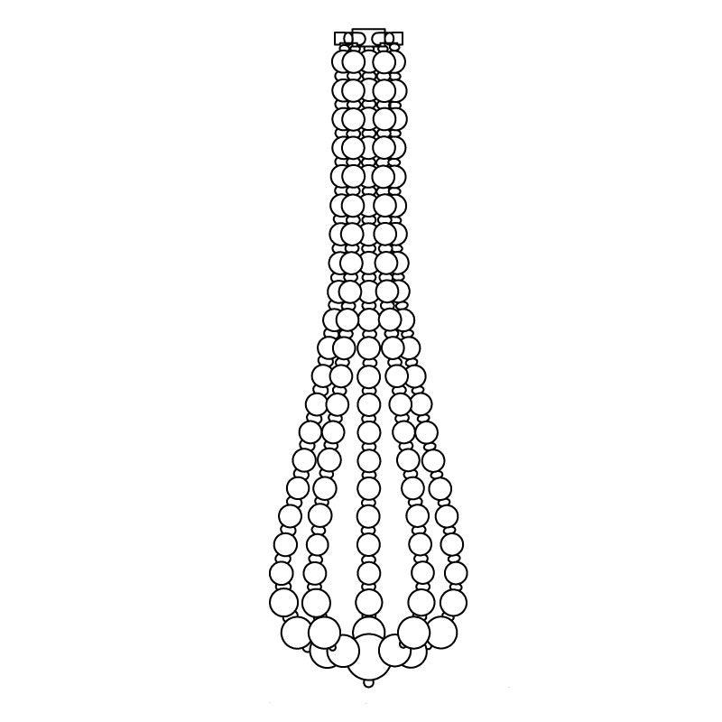 Zarenwyn Acrylic Chandelier-Moonnatur