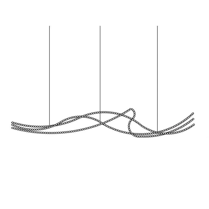 Zarenwyn Acrylic Chandelier-Moonnatur